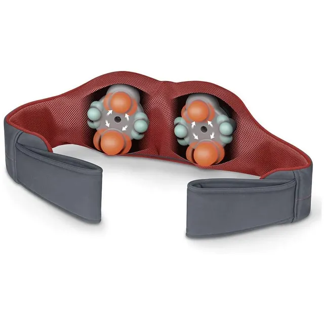 beurer-mg-151-massaggiatore-shiatsu-3d-con-8-testine-rotanti-funzione-calore-e-l image 1