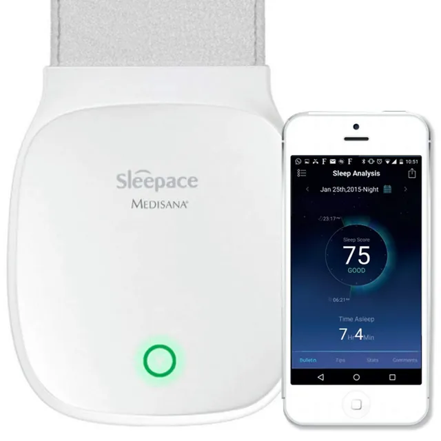 medisana-sc-800-sleepace-monitor-del-sonno-non-invasivo-con-fascia-piezoelettric image 1
