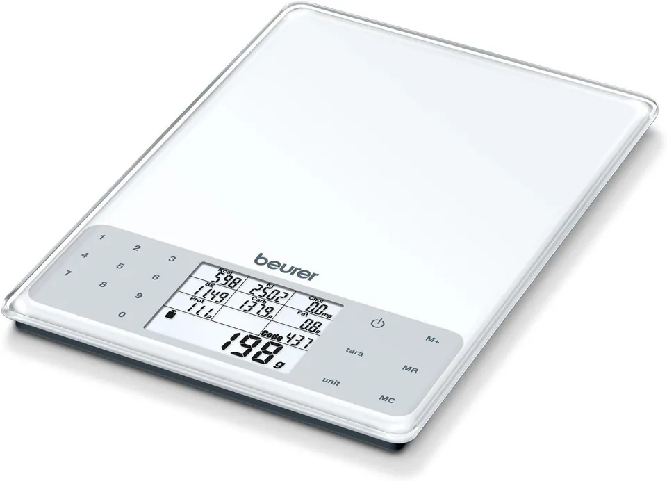 beurer-ds-61-bilancia-nutrizionale-digitale-con-database-950-alimenti-calcolo-ca image 1