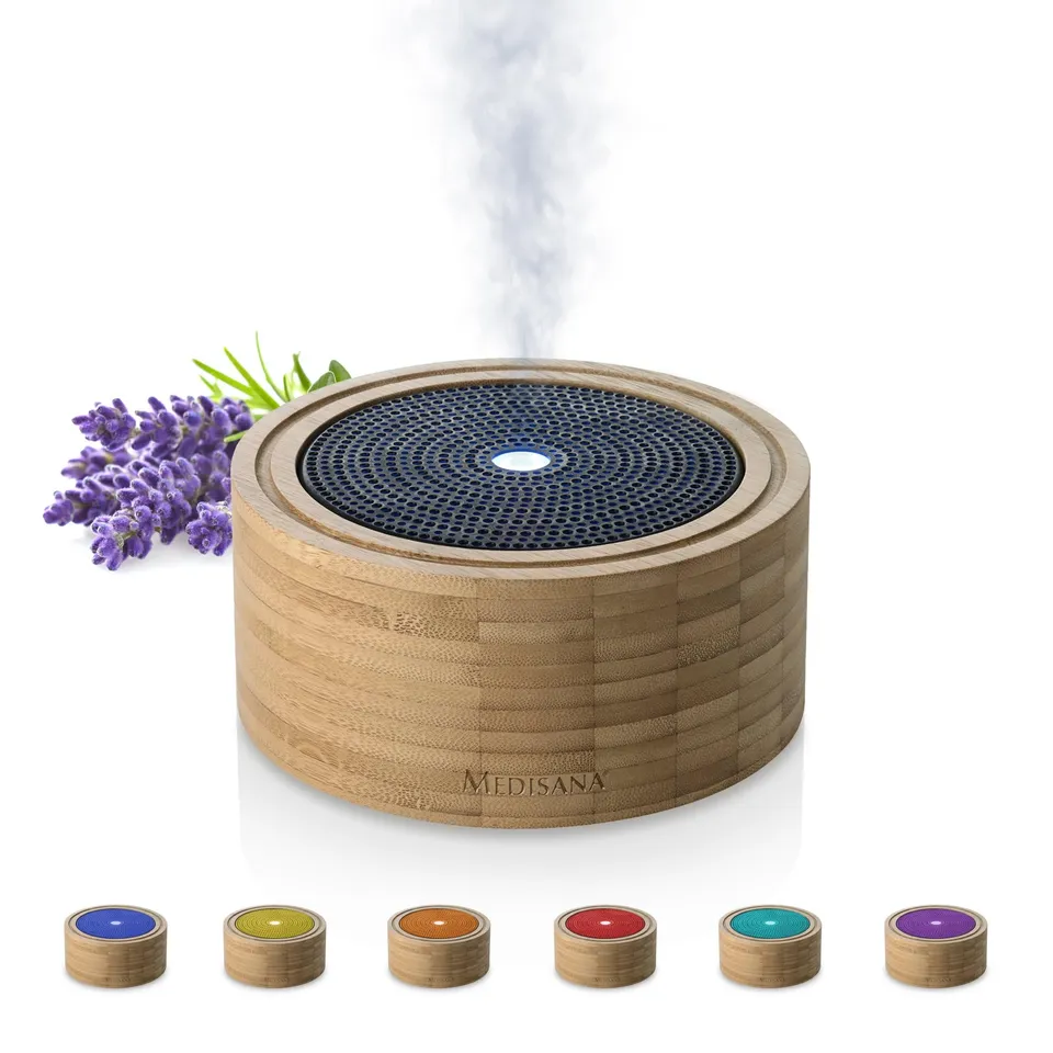 medisana-ad-625-diffusore-di-aromi-in-bamb-con-tecnologia-ultrasuoni-luce-wellne image 1