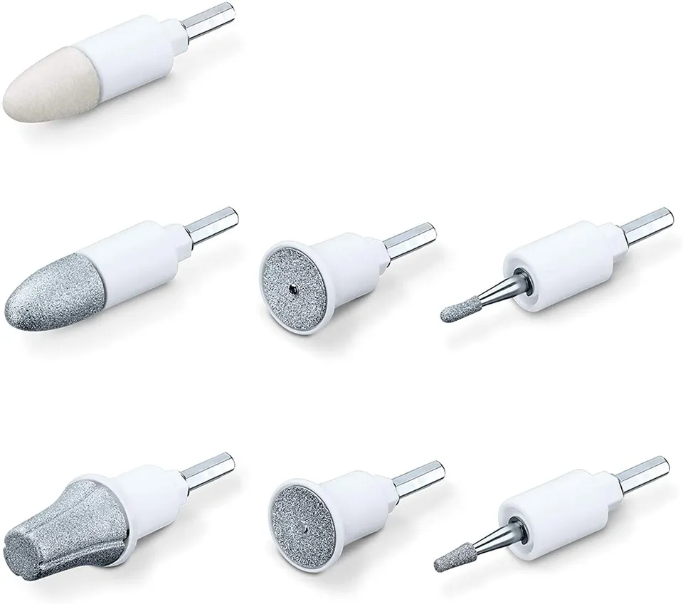 beurer-set-di-7-accessori-di-ricambio-in-zaffiro-e-feltro-per-manicure-e-pedicur image 1