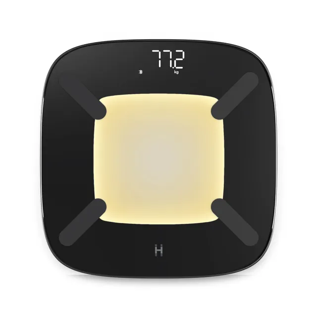 homedics-glo-body-analyser-bilancia-pesapersone-smart-con-app-13-parametri-corpo image 1