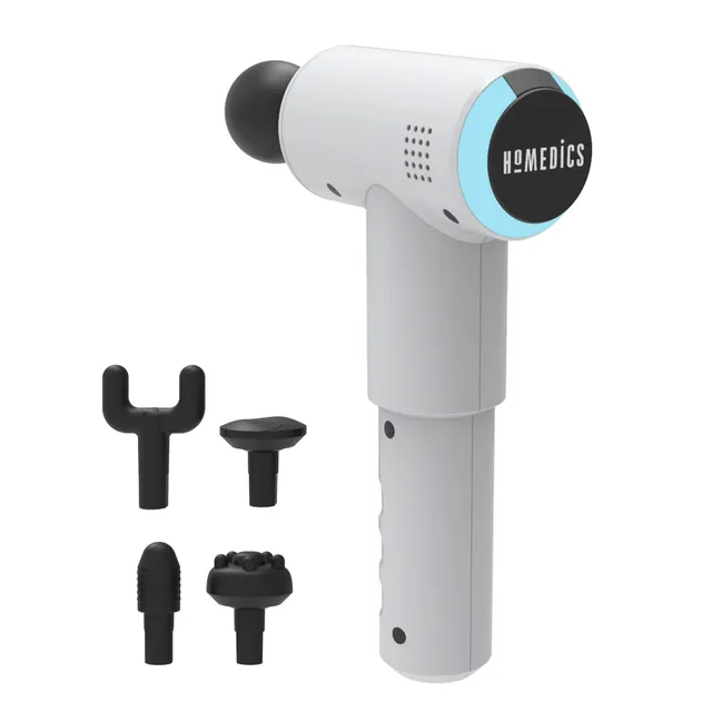 homedics-physio-pistola-massaggiatore-a-percussione-portatile-con-5-testine-3-ve image 1