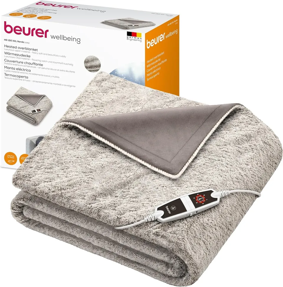 beurer-hd-150-xxl-nordic-termocoperta-elettrica-200-x-150-cm-con-6-livelli-di-te image 1