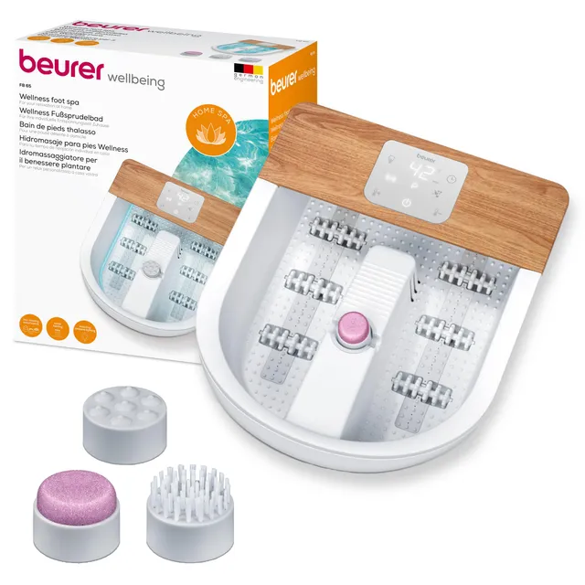 beurer-fb-65-idromassaggiatore-plantare-wellness-con-riscaldamento-acqua-illumin image 1