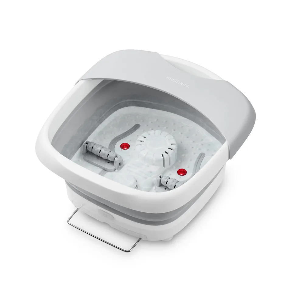 medisana-fs-886-pediluvio-elettrico-pieghevole-con-massaggio-a-bolle-e-vibrazion image 1