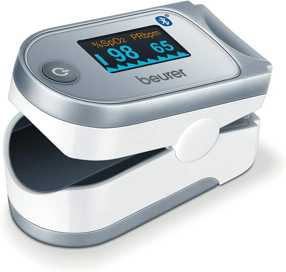 beurer-po-60-saturimetro-pulsossimetro-bluetooth-a-lettura-istantanea-display-a- image 1