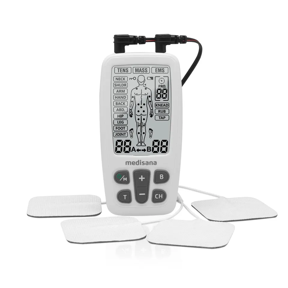 medisana-dispositivo-tens-ems-elettrostimolatore-a-60-programmi-con-4-elettrodi- image 1