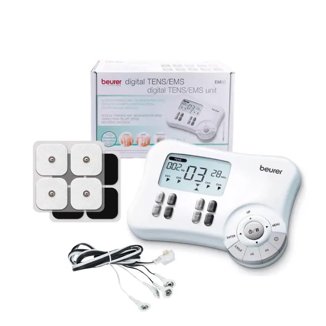 beurer-em-80-apparecchio-tens-ems-digitale-con-30-programmi-4-canali-e-8-elettro image 1