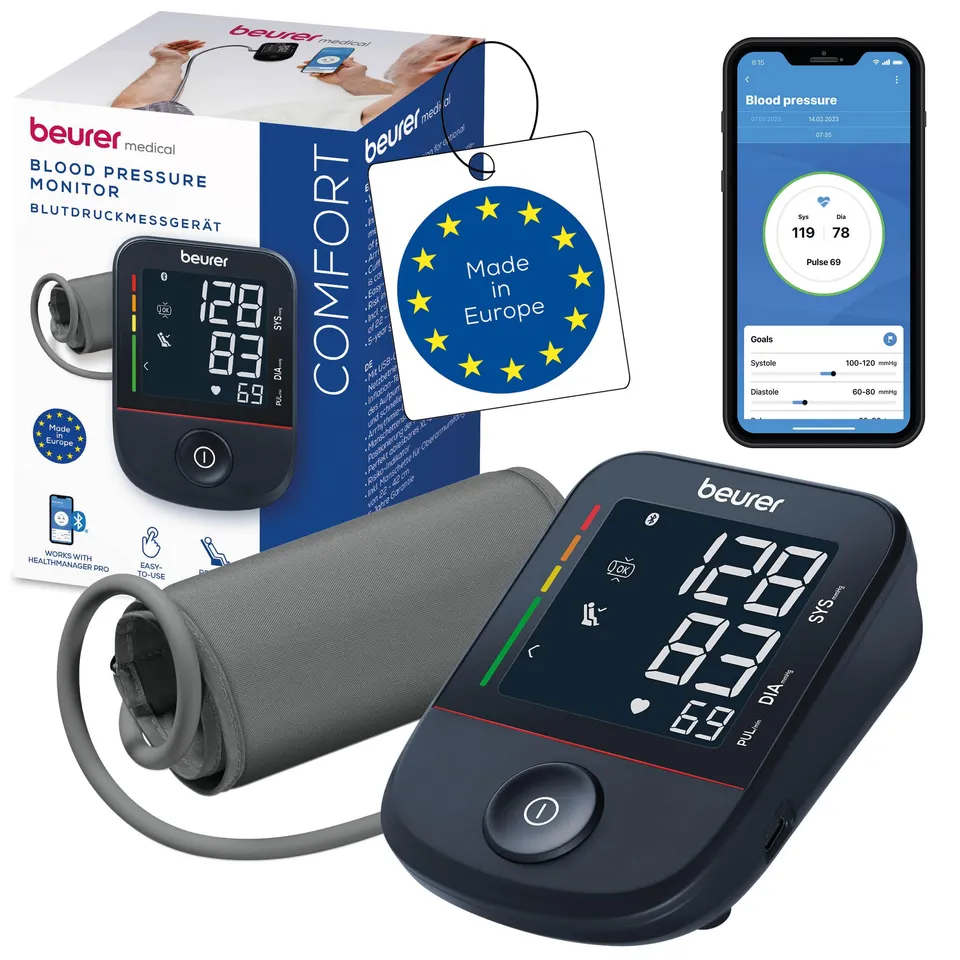beurer-bm-48-misuratore-di-pressione-da-braccio-con-app-rilevamento-aritmia-pols image 1
