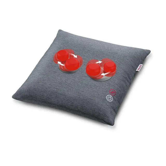 beurer-mg-135-cuscino-per-massaggio-shiatsu-con-4-coppie-di-testine-rotanti-funz image 1