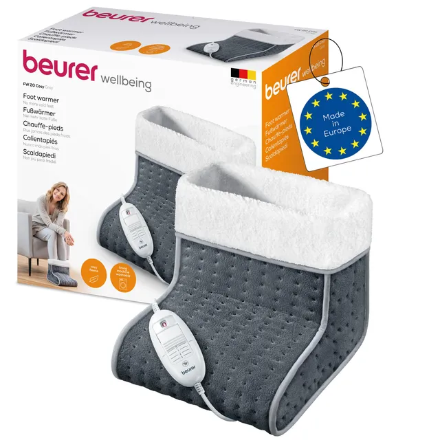 beurer-fw-20-scaldapiedi-ultra-morbido-3-livelli-di-temperatura-riscaldamento-ra image 1