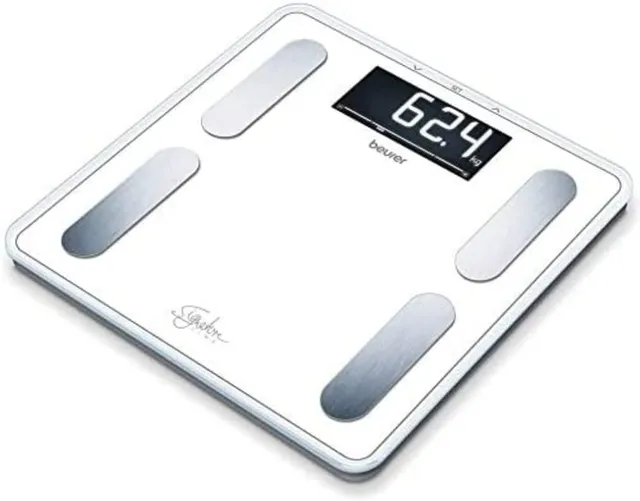 beurer-bf-400-bilancia-diagnostica-signature-line-bianca-con-analisi-corporea-b- image 1