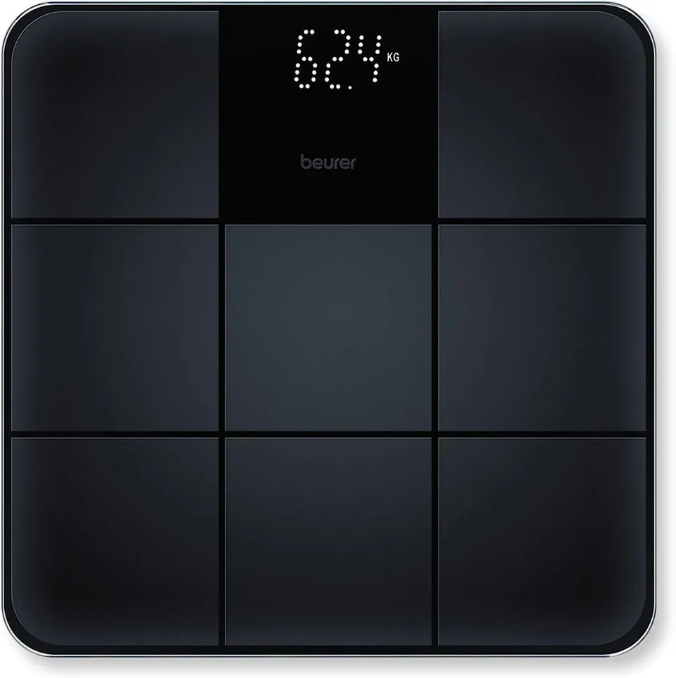beurer-gs-235-bilancia-pesapersone-digitale-in-vetro-con-superficie-in-silicone- image 1