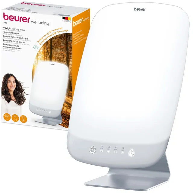 beurer-tl-95-lampada-sad-per-luce-giornaliera-14-000-lux-led-sunlike-dimmer-6-li image 1