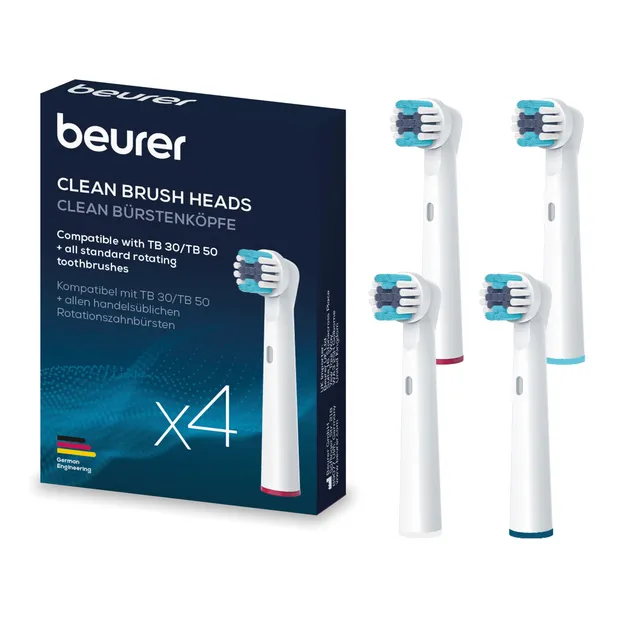 beurer-set-ricambio-4-testine-clean-compatibili-con-spazzolini-beurer-tb-30-tb-5 image 1