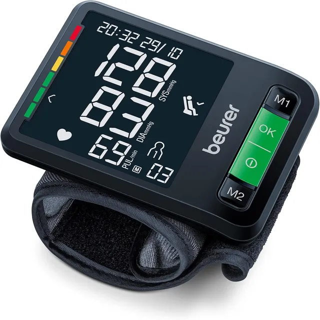 beurer-bc-87-sfigmomanometro-da-polso-bluetooth-con-app-display-xl-rilevamento-a image 1