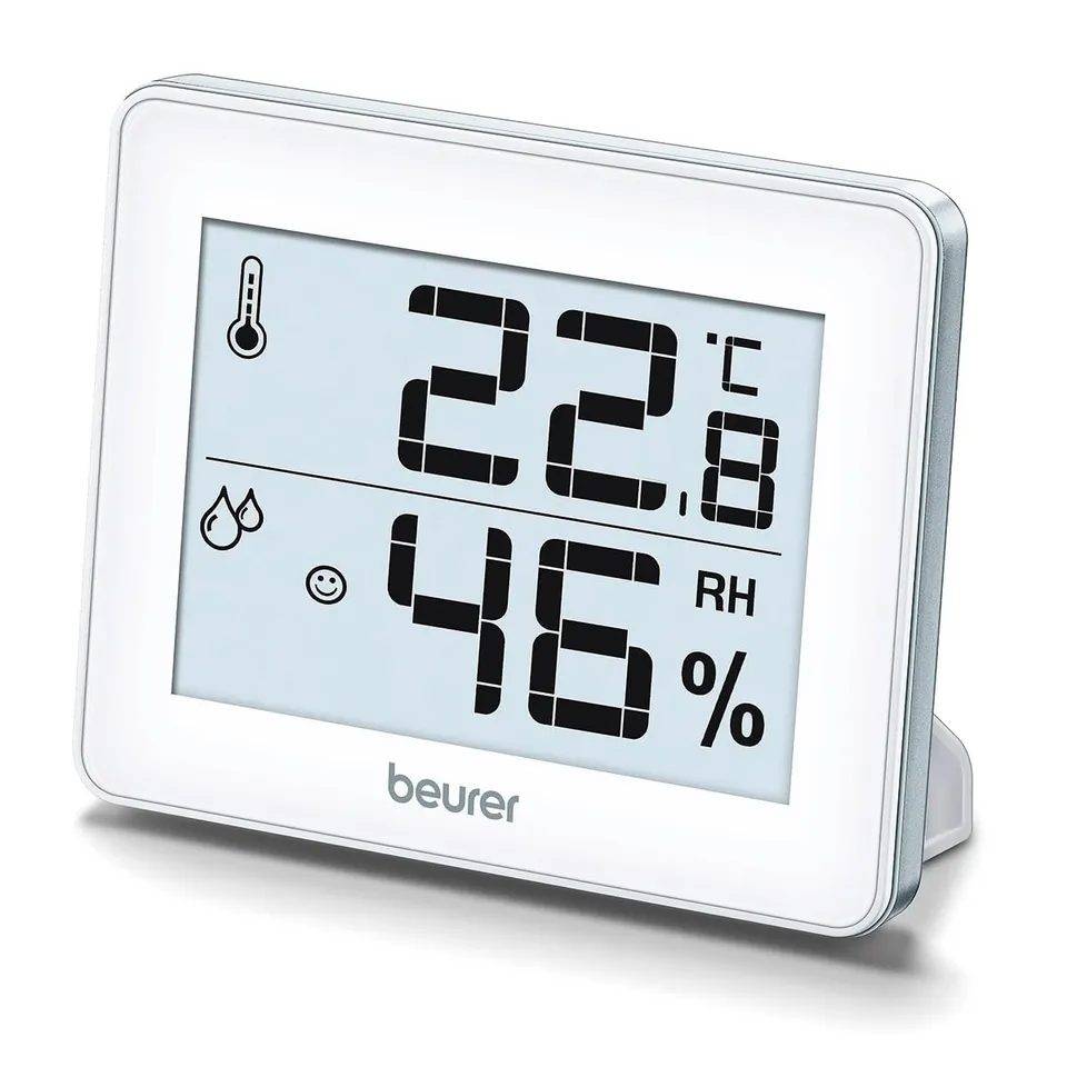 beurer-hm-16-termoigrometro-digitale-con-display-smiley-misura-temperatura-e-umi image 1