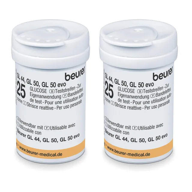 beurer-gl50-150-strisce-reattive-per-test-di-glicemia-compatibili-con-glucometri image 1