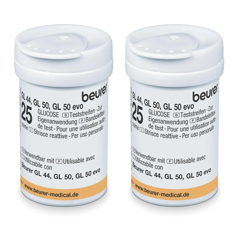 beurer-gl50-150-strisce-reattive-per-test-di-glicemia-compatibili-con-glucometri image 1