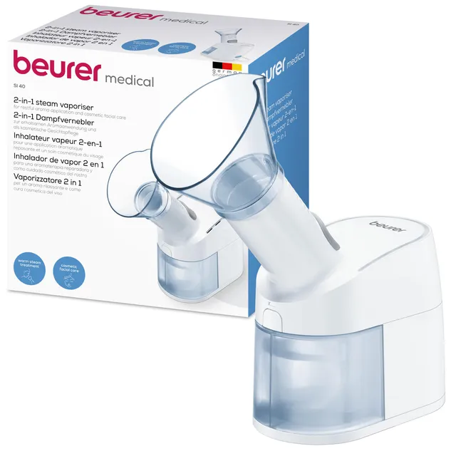 beurer-si-40-nebulizzatore-a-vapore-silenzioso-per-bocca-naso-e-gola-con-oli-ess image 1