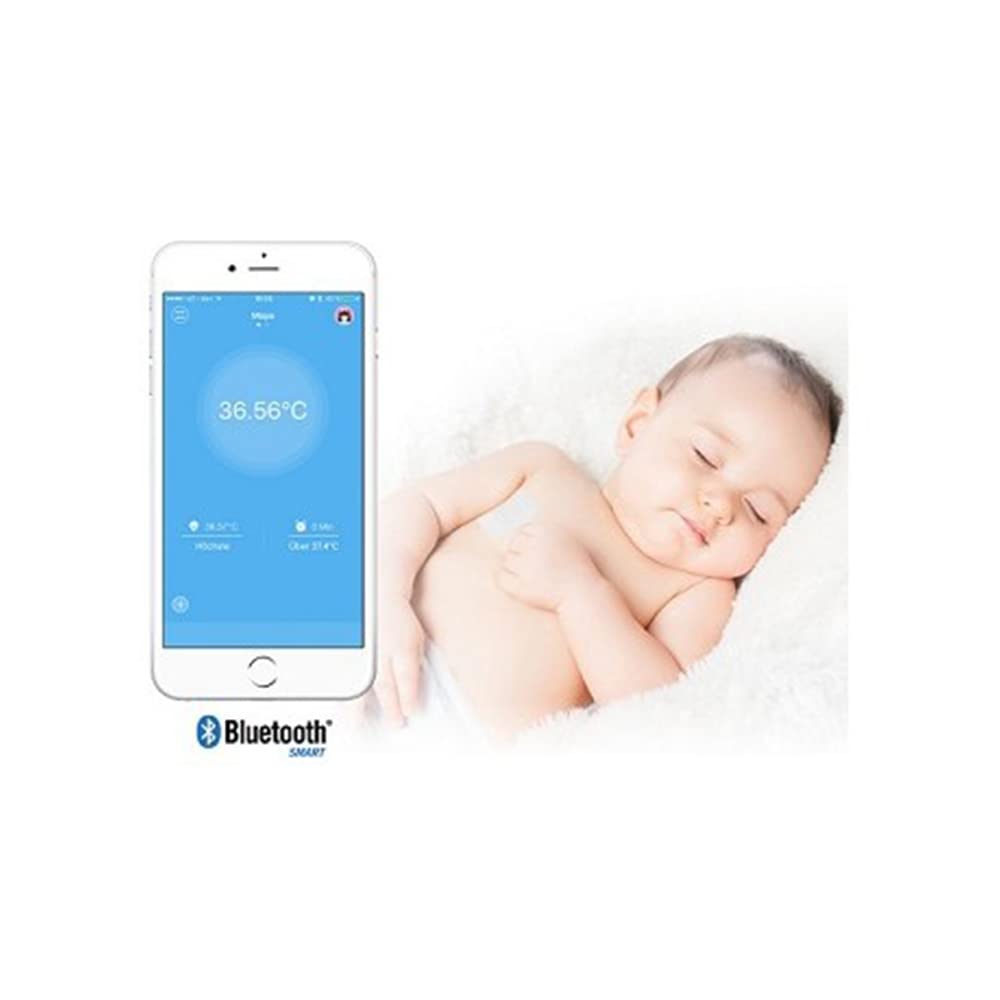 medisana-tm-735-termometro-bluetooth-monitoraggio-continuo-della-temperatura-cor image 3