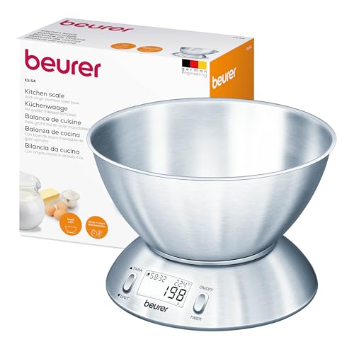 beurer-ks-54-bilancia-da-cucina-con-ciotola-in-acciaio-inox-1-5-l-timer-termomet image 8