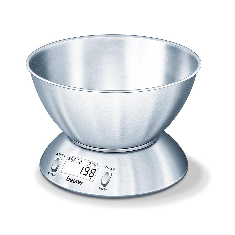 beurer-ks-54-bilancia-da-cucina-con-ciotola-in-acciaio-inox-1-5-l-timer-termomet image 4