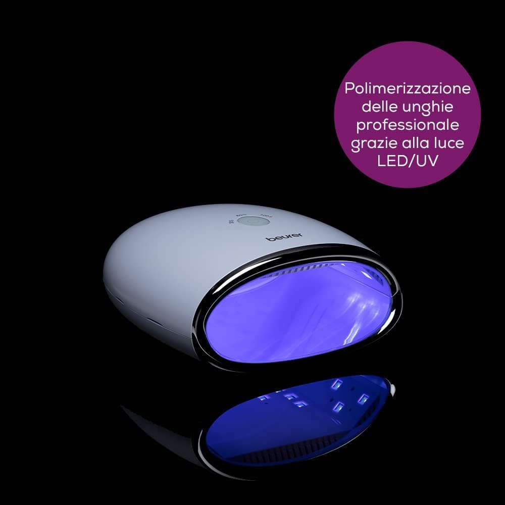 beurer-mp-48-asciugatore-unghie-led-uv-24-w-con-18-led-timer-30-60-120-sec-e-fon image 5