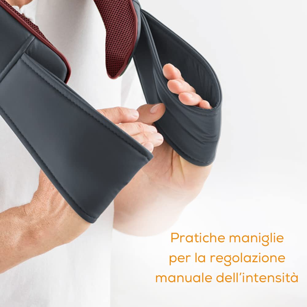 beurer-mg-151-massaggiatore-shiatsu-3d-con-8-testine-rotanti-funzione-calore-e-l image 4