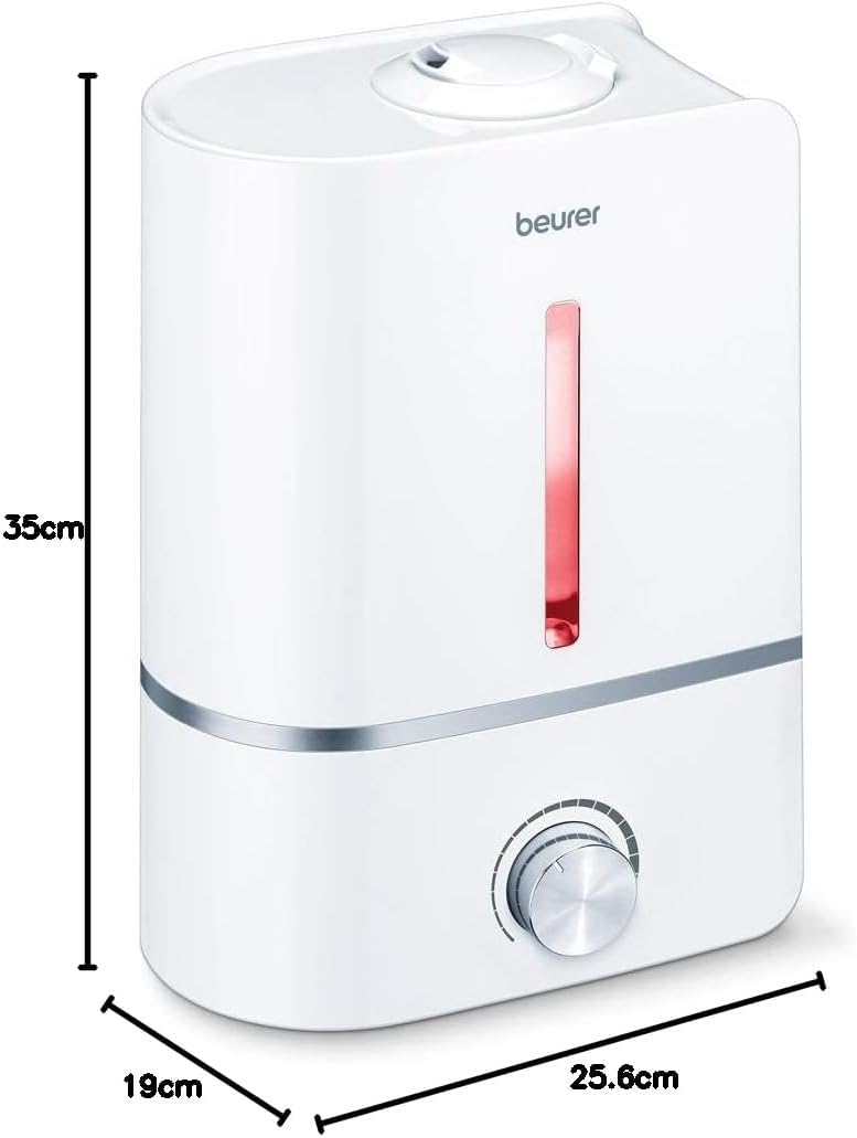 beurer-lb-45-umidificatore-a-vapore-serbatoio-6-litri-2-livelli-di-umidificazion image 4