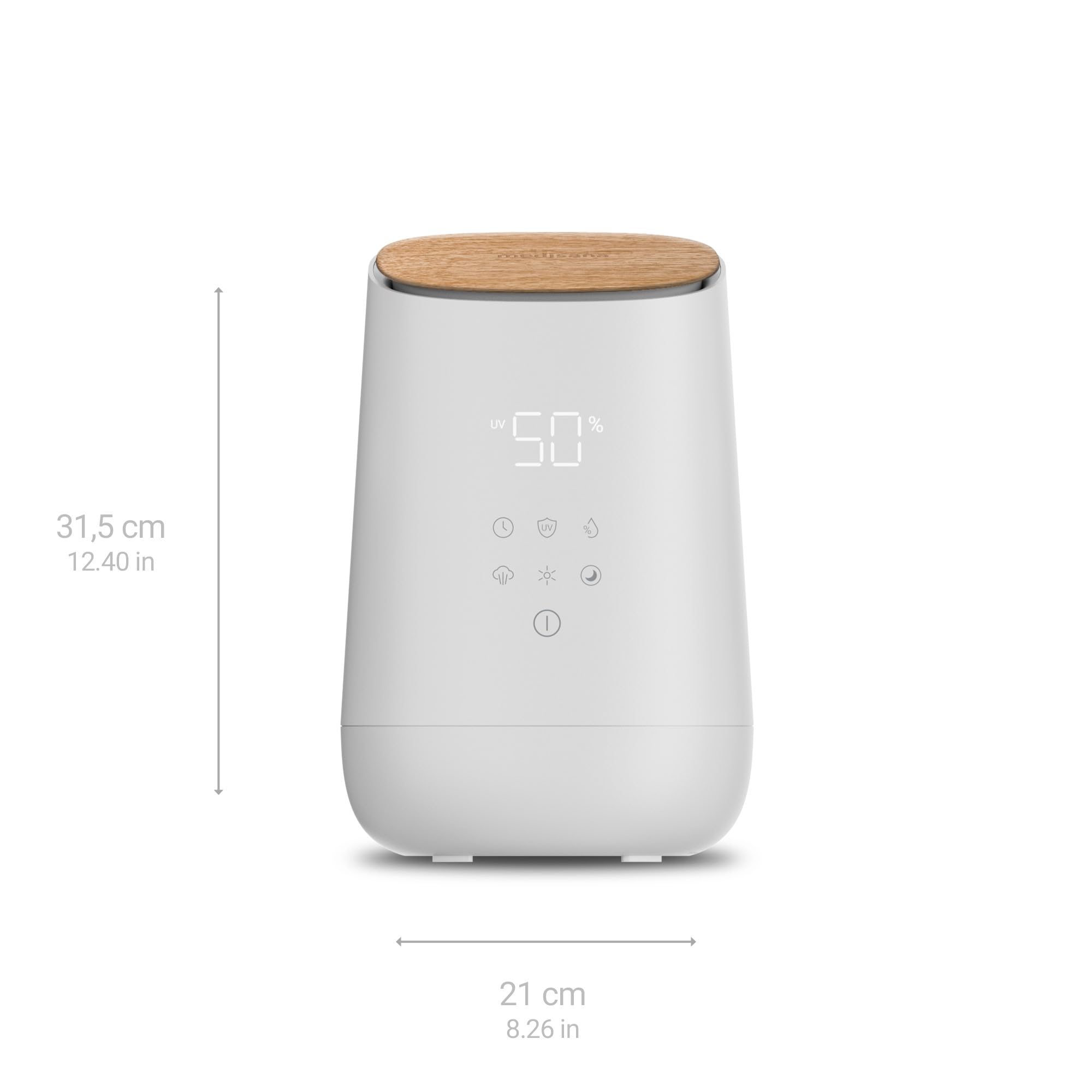 medisana-ah-680-umidificatore-a-ultrasuoni-con-timer-modalit-sleep-silenziosa-3- image 2