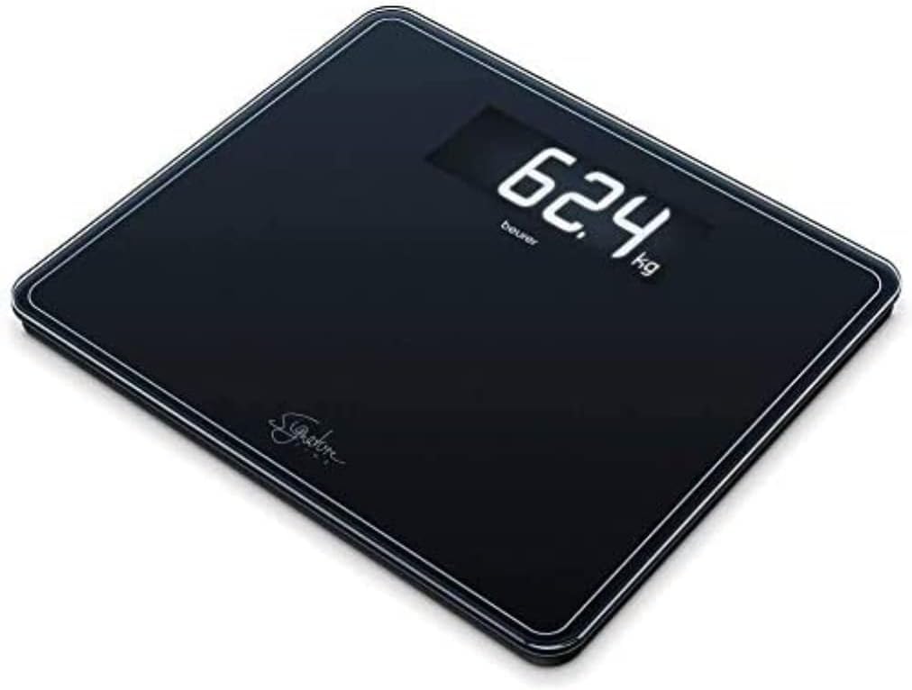 beurer-gs-410-signature-line-bilancia-pesapersone-in-vetro-xxl-35-x-30-cm-nero-c image 1