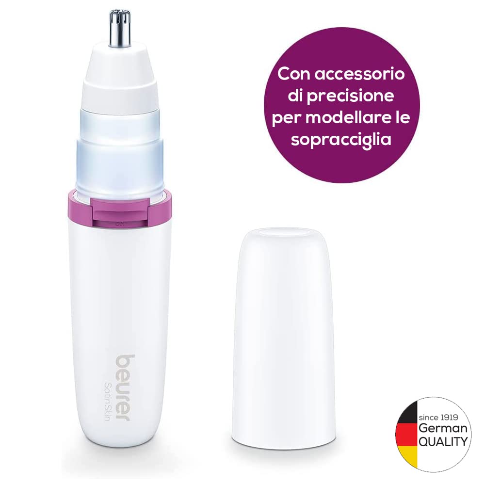 beurer-hl-16-epilatore-di-precisione-per-il-viso-con-luce-led-a-batteria-con-acc image 2