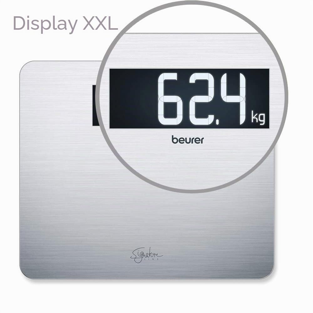 beurer-gs-405-signature-line-bilancia-digitale-in-acciaio-inox-piattaforma-xxl-3 image 2