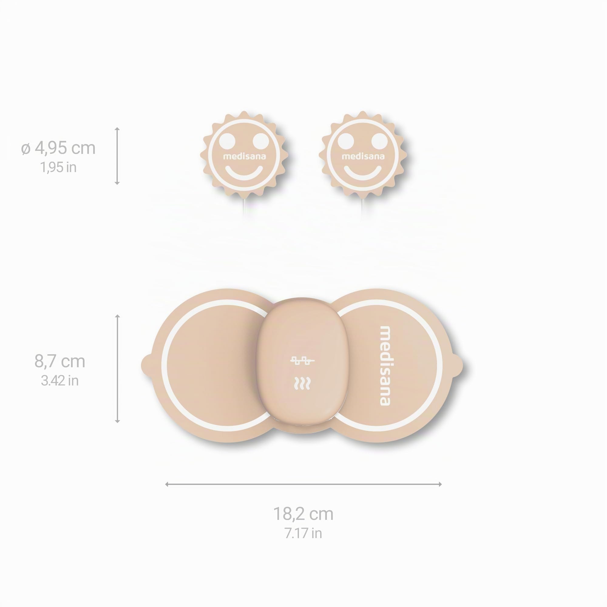medisana-tt-250-terapia-del-dolore-mestruale-tens-con-calore-dispositivo-portati image 2