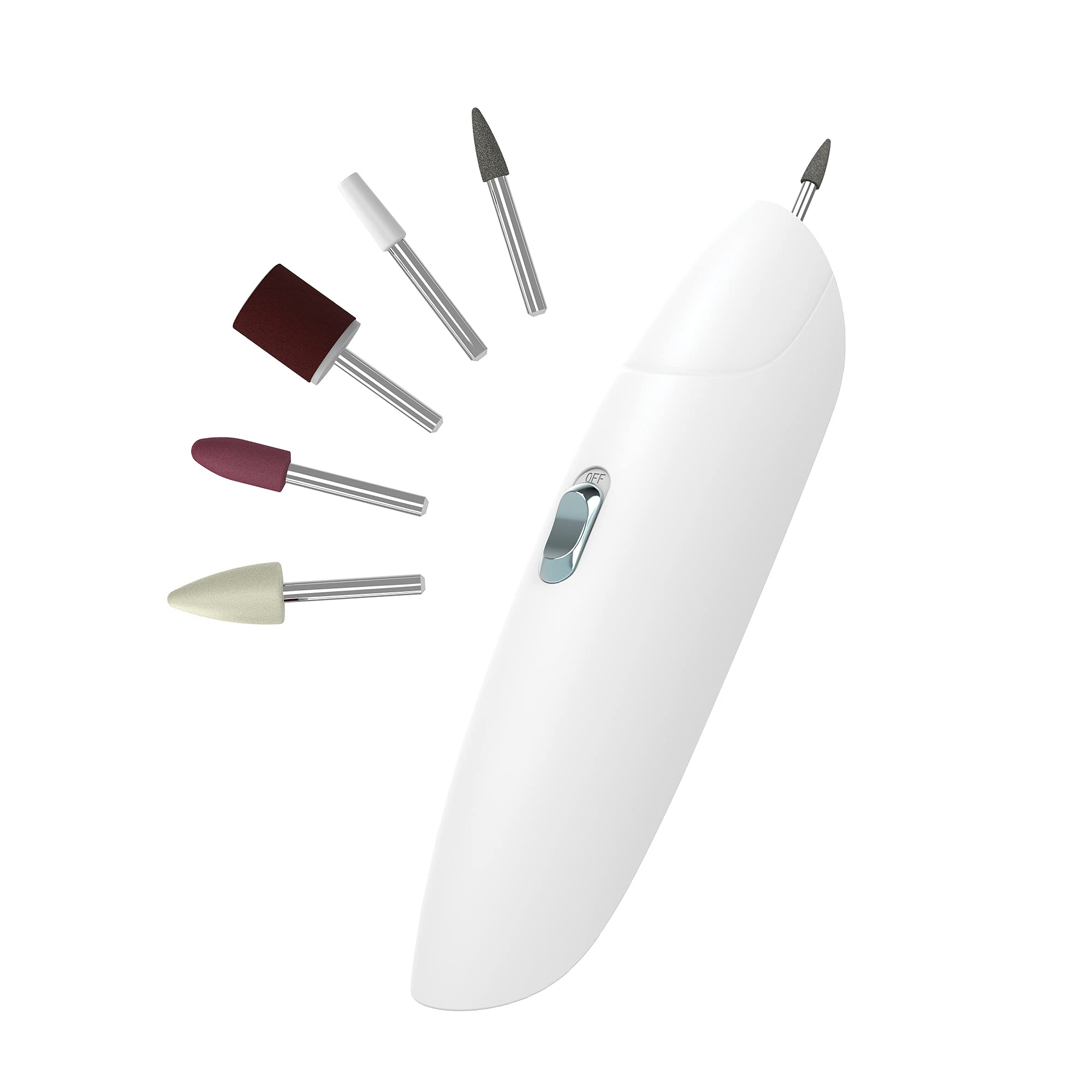 homedics-set-manicure-e-pedicure-elettrico-5-in-1-con-5-testine-intercambiabili- image 1