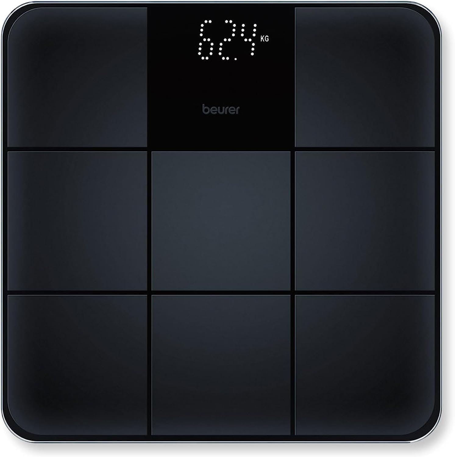 beurer-gs-235-bilancia-pesapersone-digitale-in-vetro-con-superficie-in-silicone- image 1