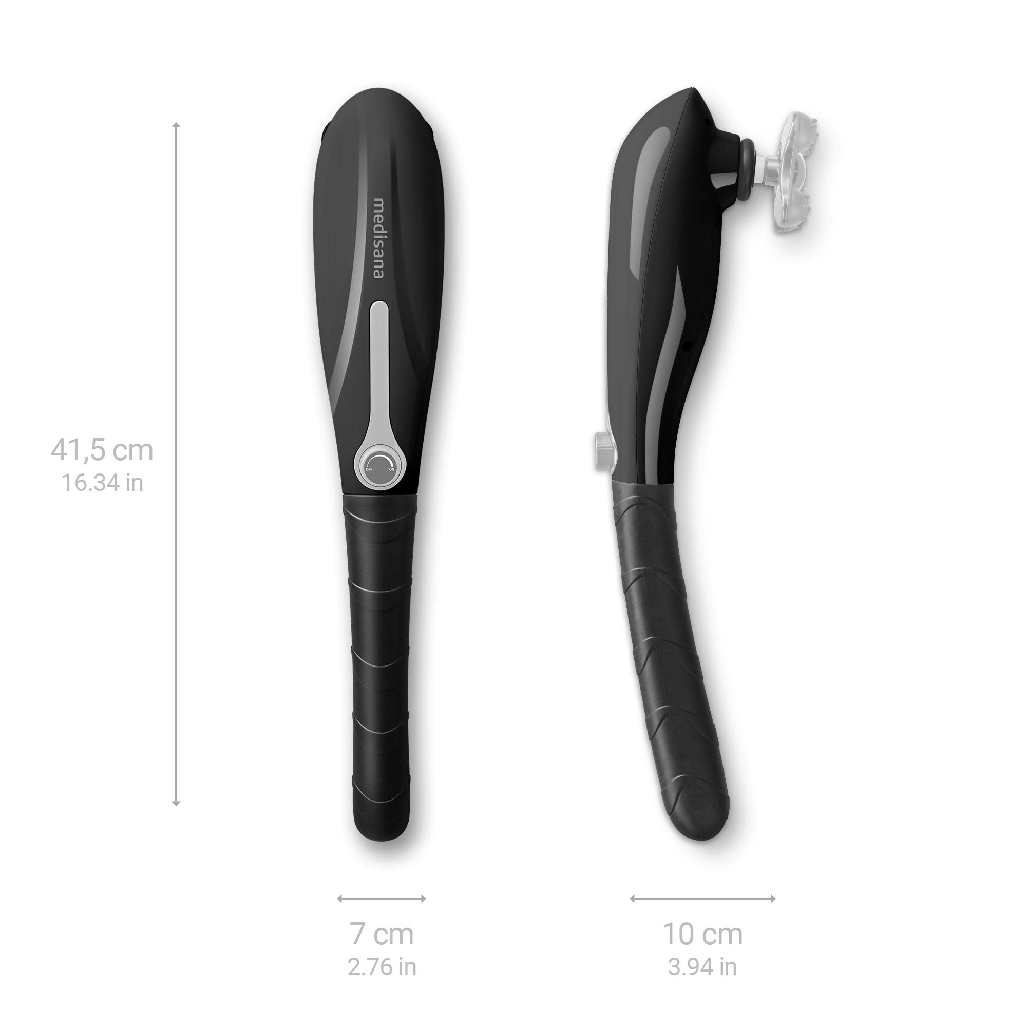 medisana-hm-645-massaggiatore-a-mano-elettrico-senza-fili-5-teste-di-massaggio-m image 2