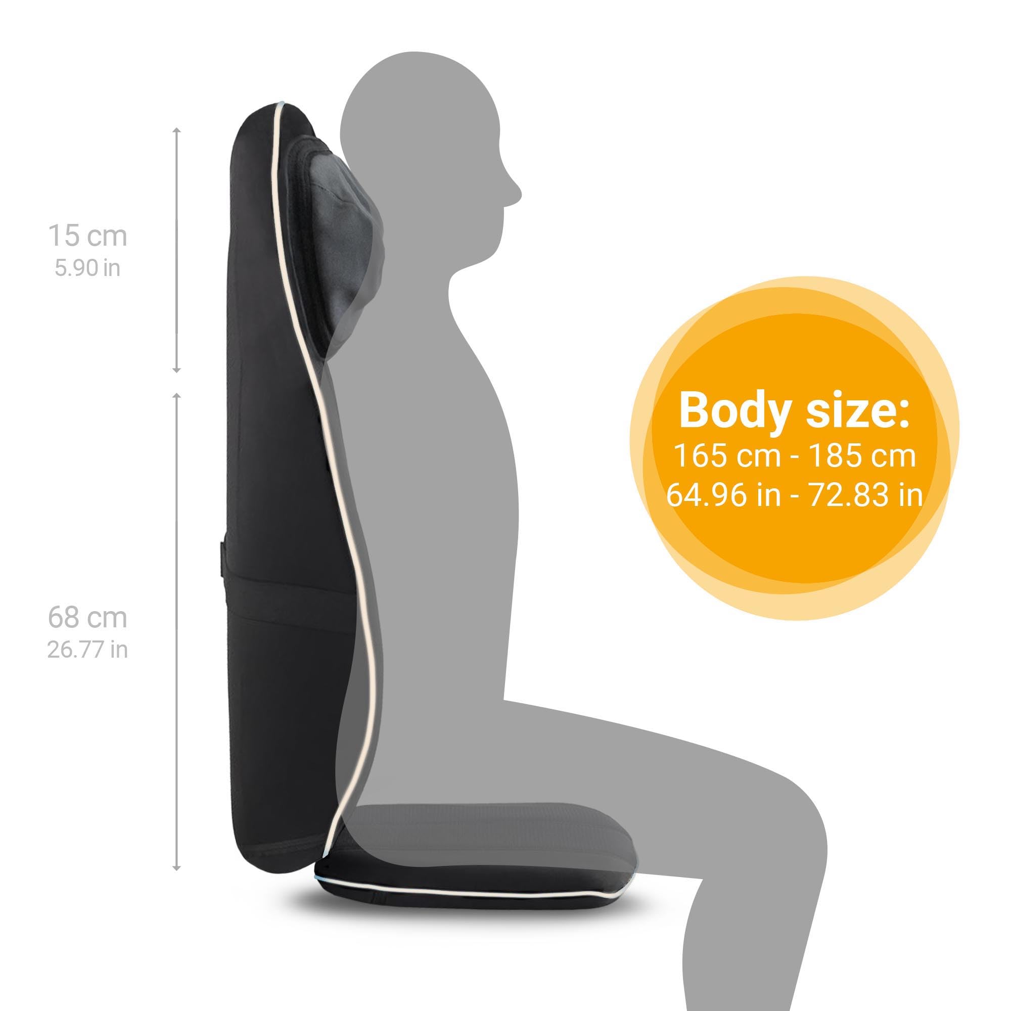 medisana-mcn-coprisedile-massaggiante-shiatsu-elettrico-con-calore-e-luce-rossa- image 2