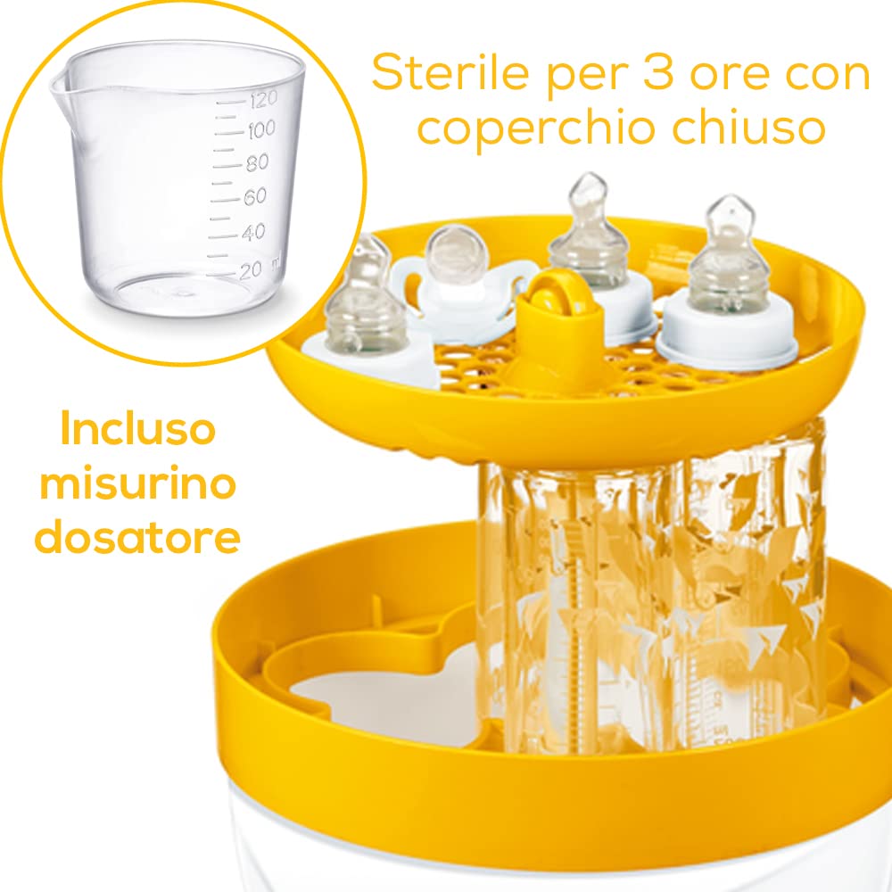beurer-sterilizzatore-a-vapore-elettrico-per-biberon-display-led-fino-a-6-bibero image 4