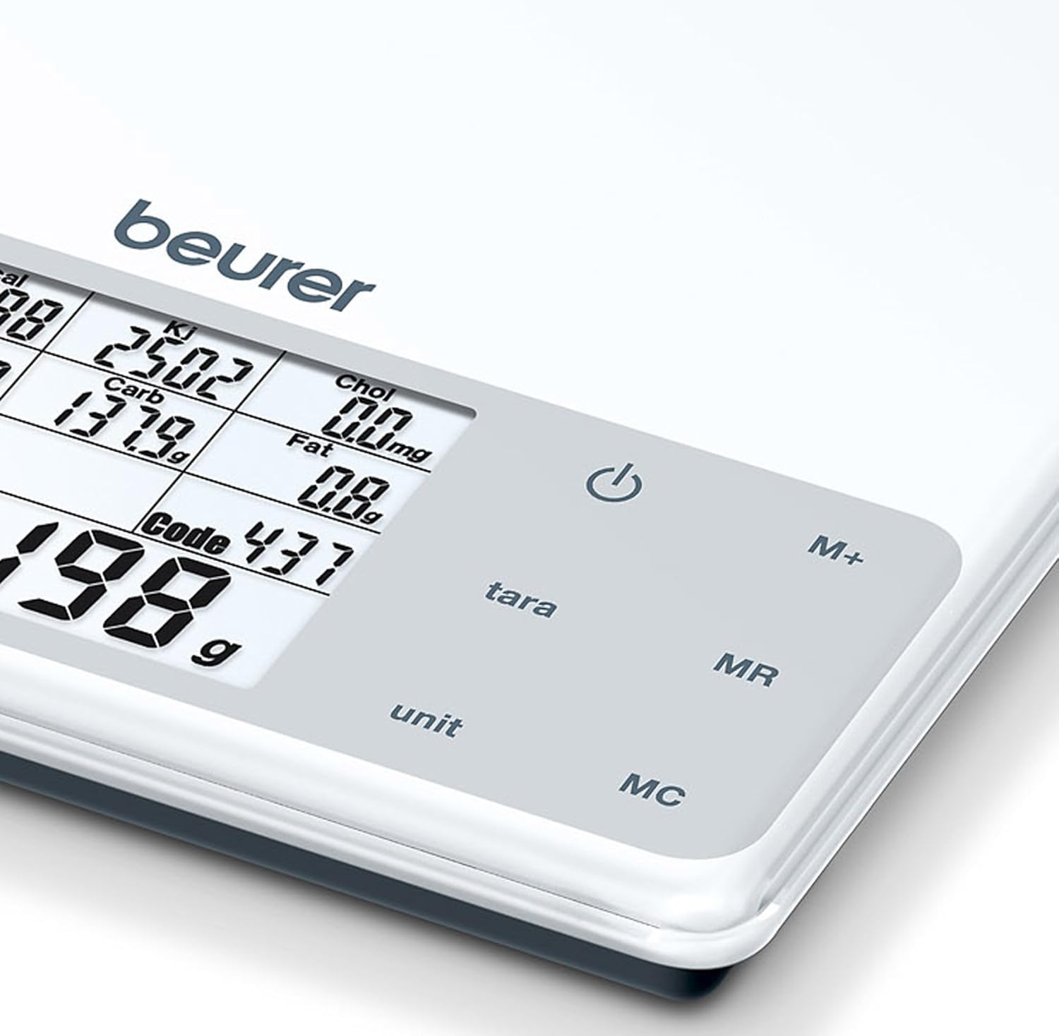 beurer-ds-61-bilancia-nutrizionale-digitale-con-database-950-alimenti-calcolo-ca image 3