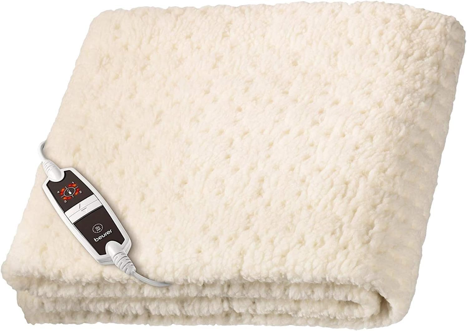 beurer-ub-53-coprimaterasso-termico-singolo-in-peluche-150-x-80-cm-4-livelli-di- image 1