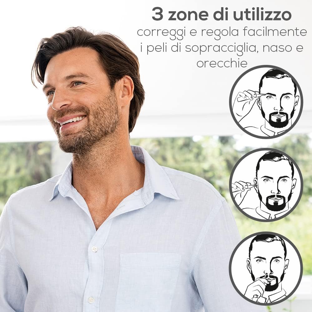 beurer-hr-2000-barbers-rifinitore-di-precisione-angolare-per-sopracciglia-naso-e image 4
