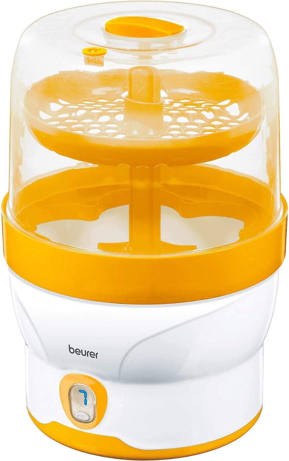 beurer-sterilizzatore-a-vapore-elettrico-per-biberon-display-led-fino-a-6-bibero image 1