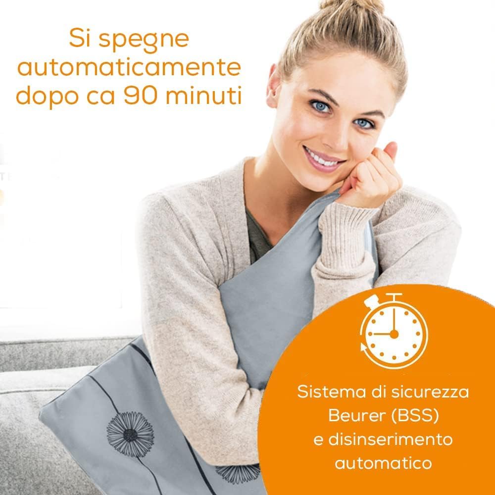 beurer-hk-125-cosy-termoforo-elettrico-xxl-60-x-40-cm-con-6-livelli-di-temperatu image 4