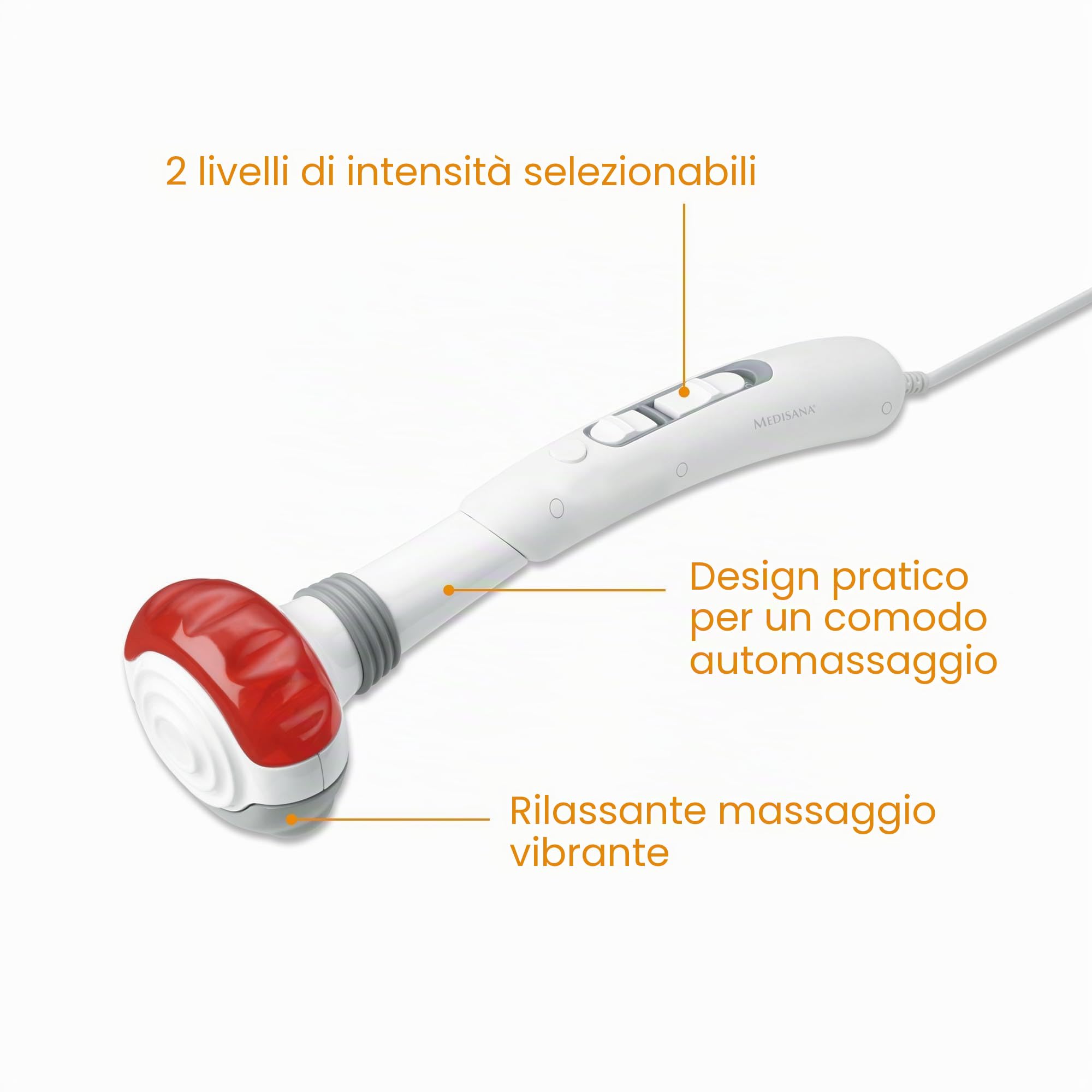 medisana-hm-886-massaggiatore-manuale-elettrico-con-funzione-calore-luce-rossa-5 image 5