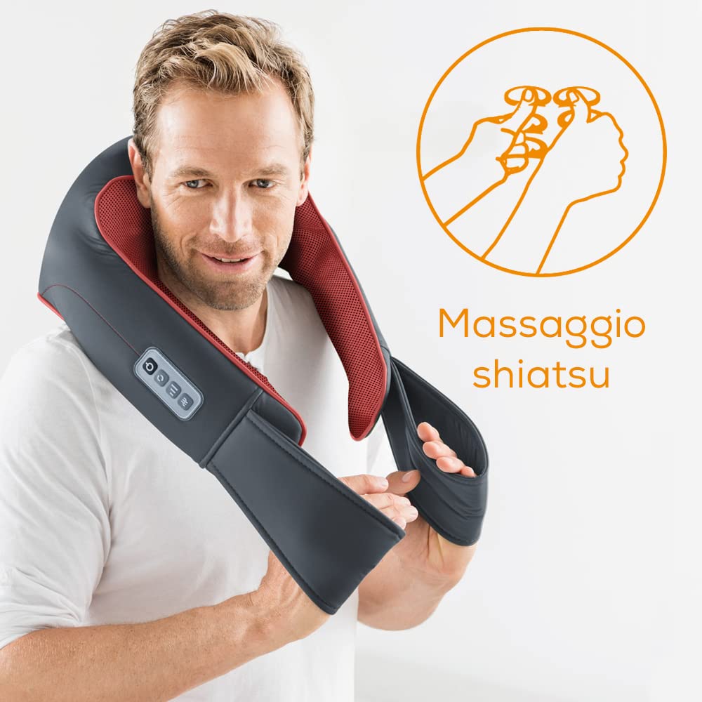 beurer-mg-151-massaggiatore-shiatsu-3d-con-8-testine-rotanti-funzione-calore-e-l image 3