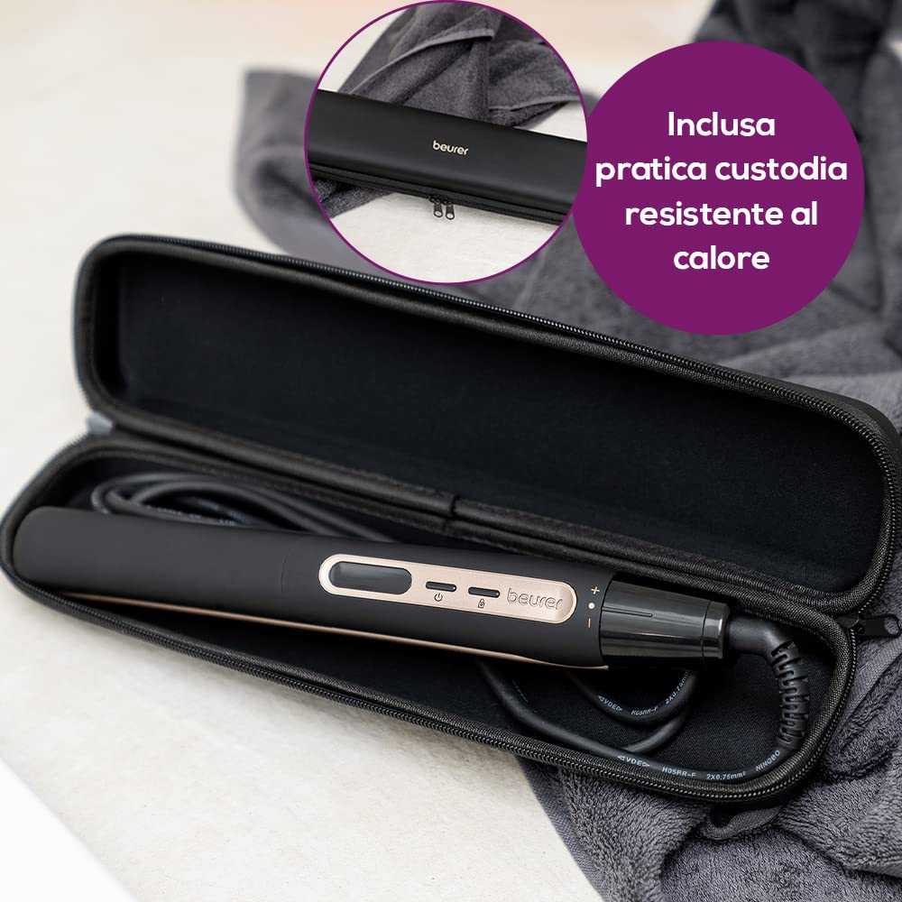 beurer-hs-100-piastra-per-capelli-professionale-riscaldamento-rapido-12-secondi- image 5