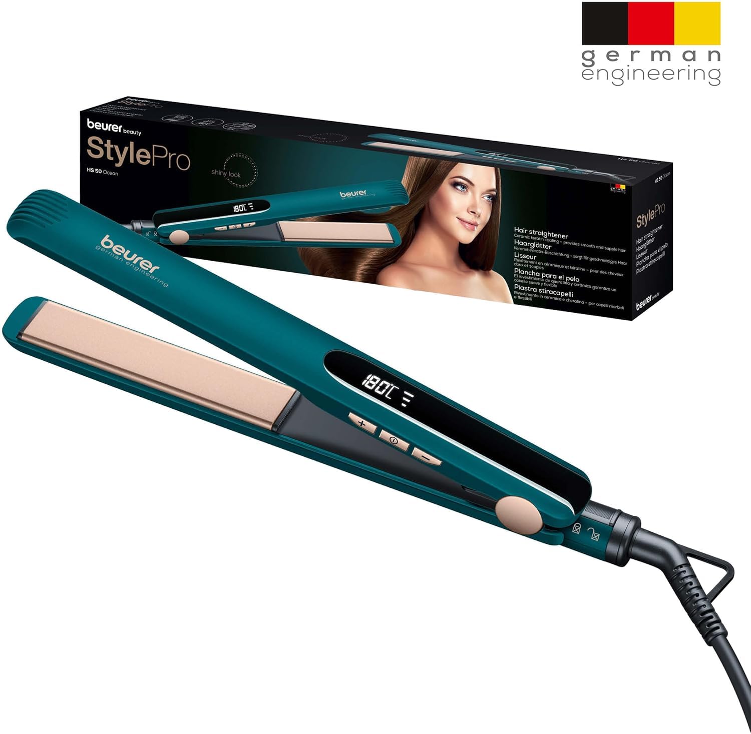 beurer-hs-50-ocean-piastra-per-capelli-con-rivestimento-in-ceramica-alla-cherati image 6